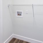 Washer and Dryer hookups in an apartment