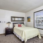 Spacious master bedroom in the two bedroom model