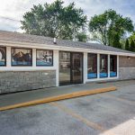 The exterior of the Westgate laundry room