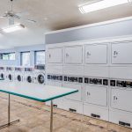 Dryers in the Westgate laundry room
